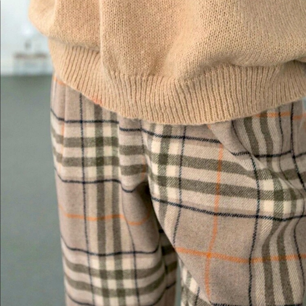 Plaid Pants